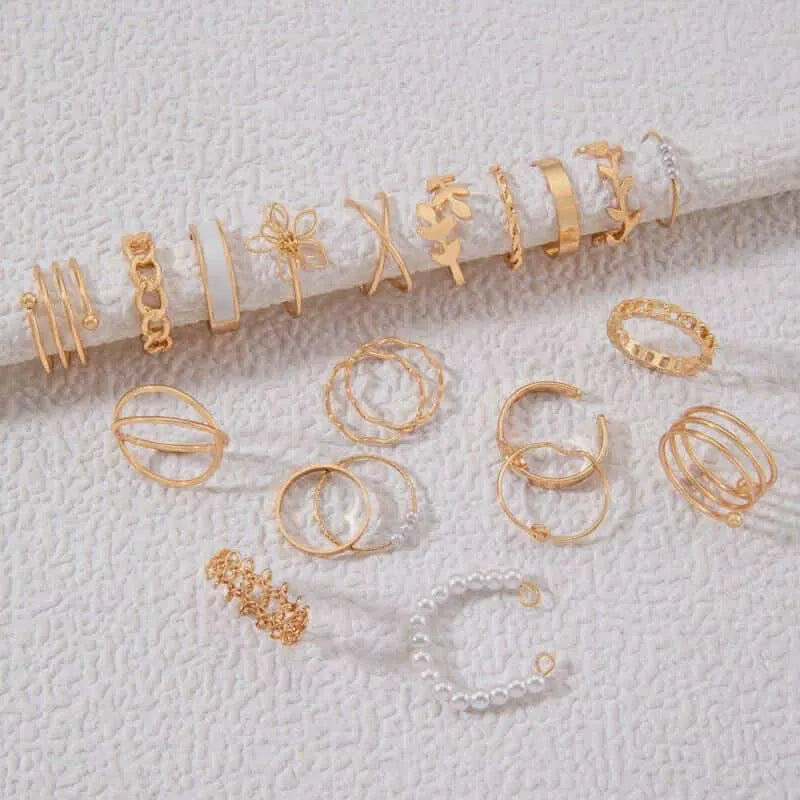 Set de anillos Prada