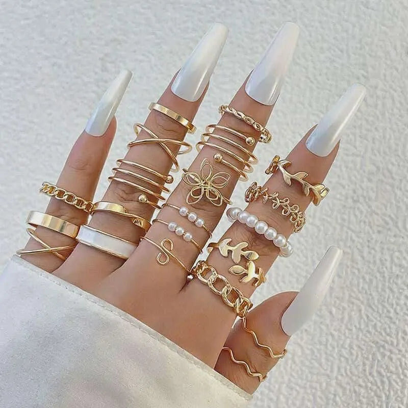 Set de anillos Prada